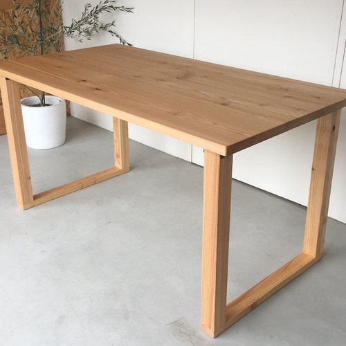 Larix square 12*60 ダイニングテーブル カタチファクトリー 通販