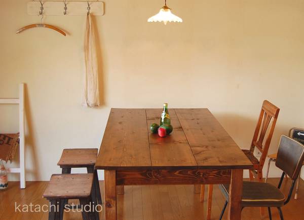 アンティークテイスト14*70 ダイニングテーブル