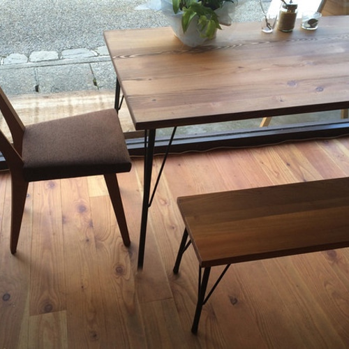 ダイニングテーブル Terrace dining table 12*60 Terrace dining table 12*75 ダイニングテーブル カタチファクトリー