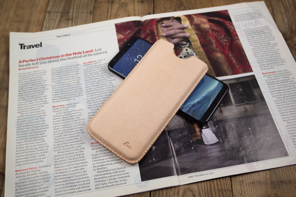 APEE皮手工~塑型手機皮套~原色革~(Samsung S8 / S8 plus) 第3張的照片