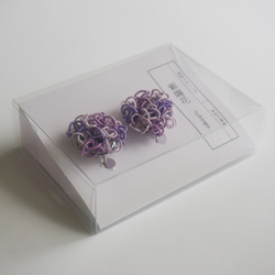 水木耳環繡球花（紫色）大 第5張的照片