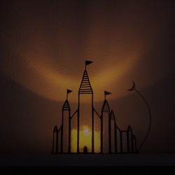 教会とお月さまのオブジェ（大） その他インテリア雑貨 caco 通販