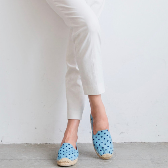 日本の布手作りのわら靴 - カウボーイ星 4枚目の画像