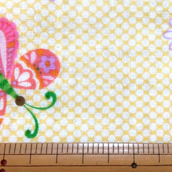 ☆やわらかガーゼに蝶々のｶｯﾄｸﾛｽ(約60×106cm) 4枚目の画像