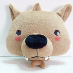 Bucute呆呆郎證件套/悠遊卡套/證件夾/獨家發售/手工製作/交換禮物/生日禮物/大野狼 第1張的照片