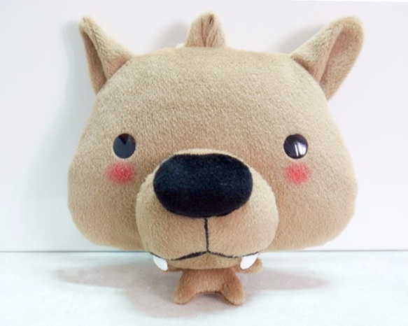 Bucute呆呆郎證件套/悠遊卡套/證件夾/獨家發售/手工製作/交換禮物/生日禮物/大野狼 第1張的照片