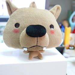 Bucute呆呆郎證件套/悠遊卡套/證件夾/獨家發售/手工製作/交換禮物/生日禮物/大野狼 第9張的照片