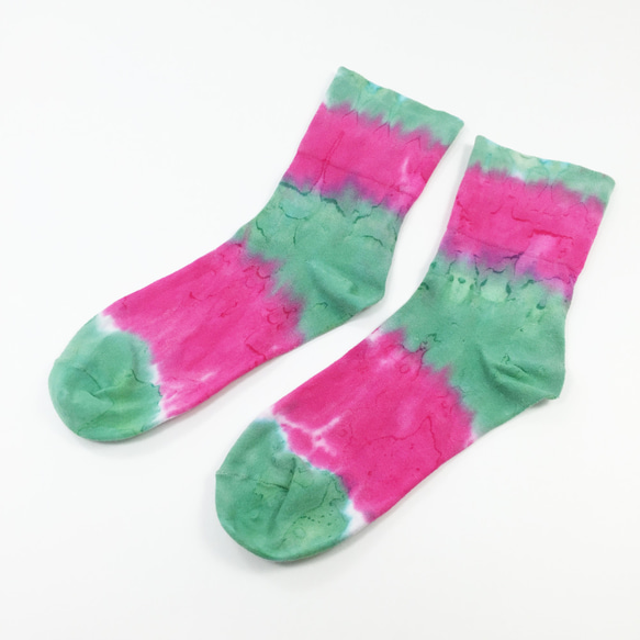 [Xmas] Tie Dye/Socks/Women/Men 3枚目の画像