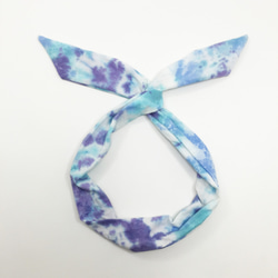 [Tanzanitel] Tie dye/handmade/Headband 1枚目の画像