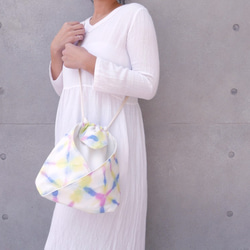 Tie dye/Kimono bag/hand bag/shoulder bag [Unicorn] 2枚目の画像