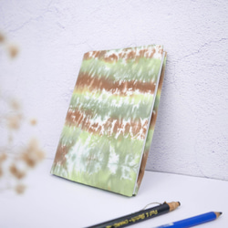 [Secret forest] Hadmade Tie dye Book Cover for A5 Adjustable 3枚目の画像