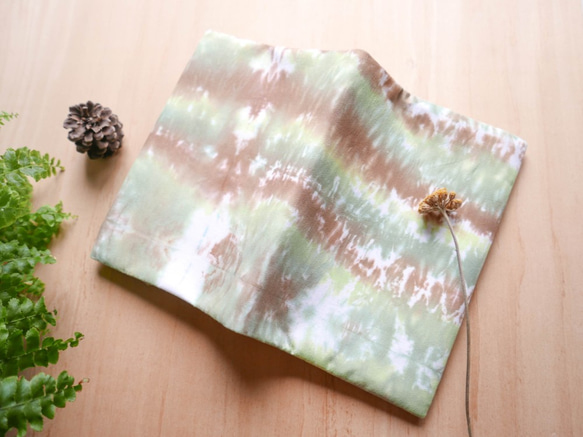 [Secret forest] Hadmade Tie dye Book Cover for A5 Adjustable 5枚目の画像