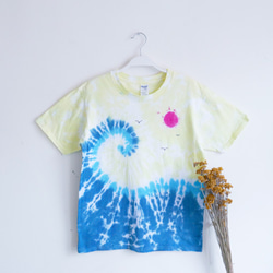 [Seagulls]Tie dye/T-shirt/Garment/Custom size/Men/Women 1枚目の画像