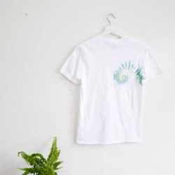 [Fern]Tie dye/T-shirt/Garment/Custom size/Men/Women 2枚目の画像