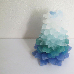 snowflake CANDLE  - ハートのハイヒール付 雪の結晶キャンドル - 3枚目の画像
