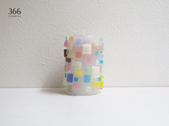 TOWN candle white (Mini) -Candle of city lights- 第2張的照片