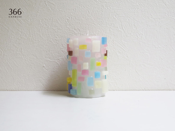 TOWN candle white (Mini) -Candle of city lights- 第4張的照片