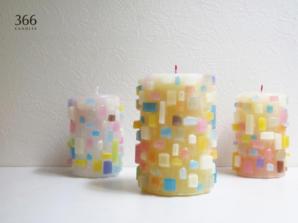 TOWN candle white (Mini) -Candle of city lights- 第5張的照片