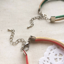 Handmade Simple Stylish Snowflake Bracelets –green 3枚目の画像