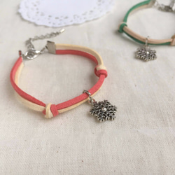 Handmade Simple Stylish Snowflake Bracelets –green 4枚目の画像