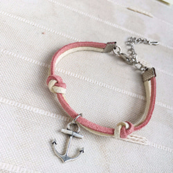 Handmade Simple Stylish Anchor Bracelets –vanilla&rose 4枚目の画像