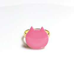 小貓戒指〜粉色〜 第1張的照片