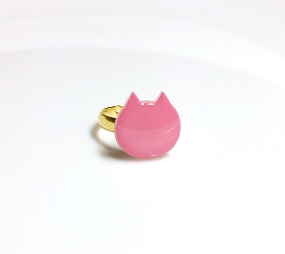 小貓戒指〜粉色〜 第2張的照片