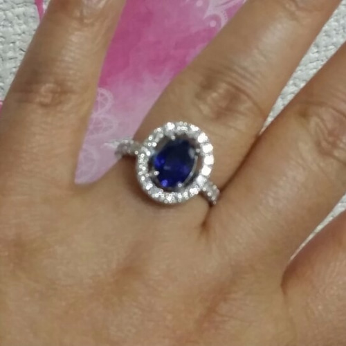 天然サファイヤ リング【鑑別書付】ブルーサファイヤ2.54ct 指輪