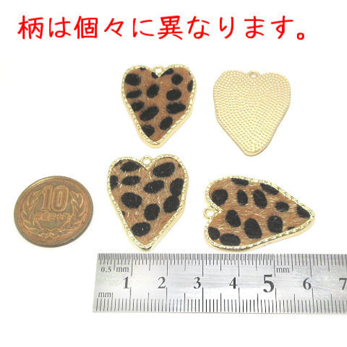 148 かっこ良い✖︎華やかなヒョウアクセ‼︎ ハンドメイド ピアスor