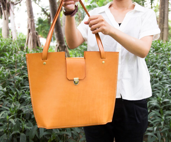 森下ツリーSENSIASHU。ハンド六角形のトートバッグ。イタリア野菜