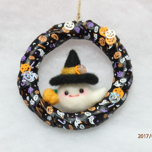 最終セール】ハロウィン リース2 羊毛フェルト 秋都 通販 4619513
