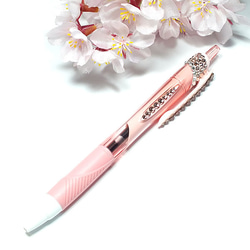 オリジナル手染め❤レア♪大玉別注韓国Sラインビーズのボールペン♪ オリジナル手染め❤レア♪大玉別注韓国Sラインビーズのボールペン♪