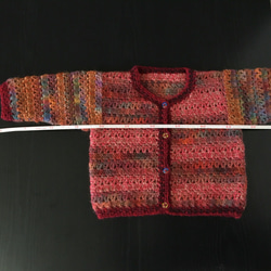 手編み「世界に一つのカーディガン」 3枚目の画像