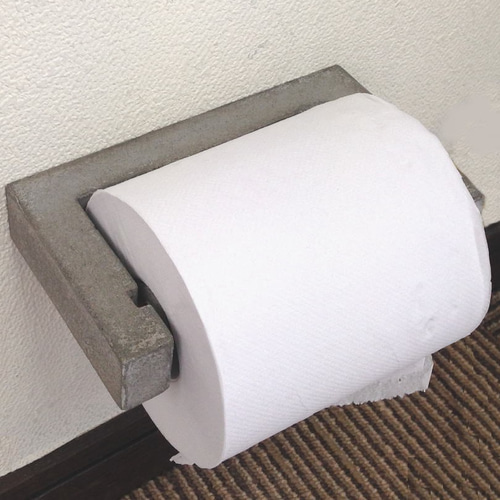 ≪販売終了≫ コンクリート トイレットペーパーホルダー バス・トイレ