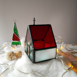 “Iglesia Christmas”小教堂燭台彩色玻璃 第4張的照片