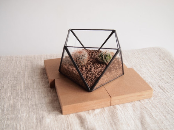 “水晶球：Ⅷ”水晶球燭台配件BOX·彩色玻璃 第1張的照片