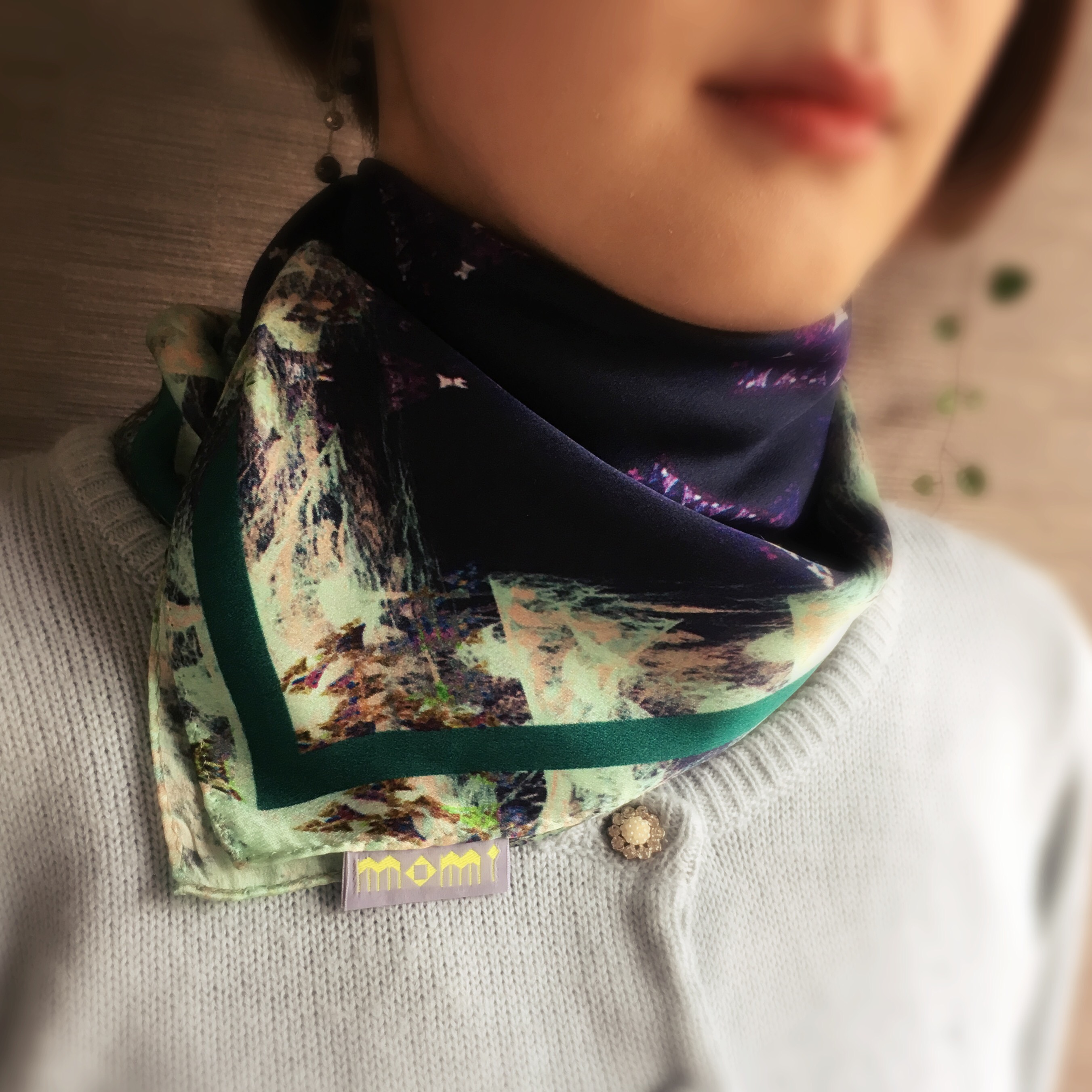 シルクスカーフ 35# Amazon | HBselect 4ピース 女性用ヘッドスカーフ 35インチ