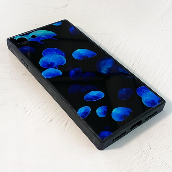 Jellyfish iPhone 手機殼 TPU 方形鋼化玻璃 / iPhone12 iPhone13 Kurage 第3張的照片