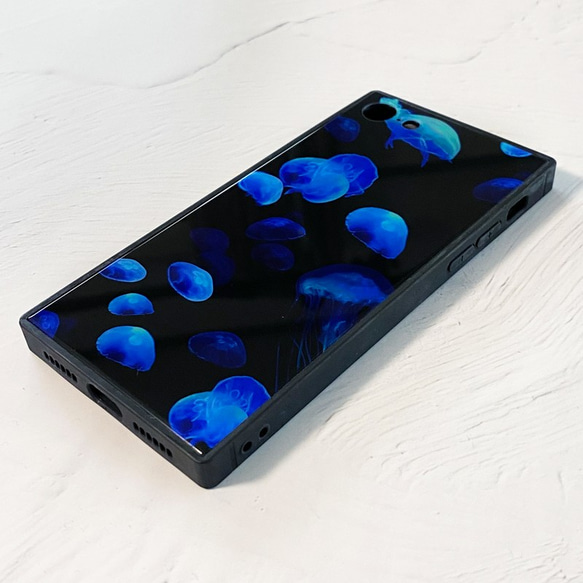 Jellyfish iPhone 手機殼 TPU 方形鋼化玻璃 / iPhone12 iPhone13 Kurage 第4張的照片