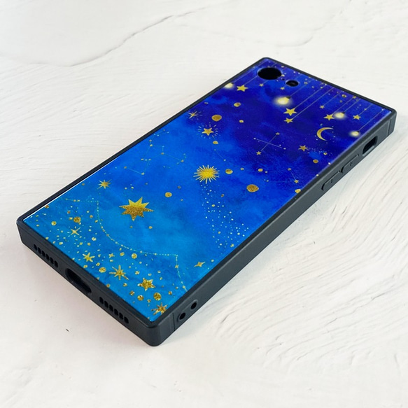 Shine of Stars iPhone 手機殼 TPU 方形鋼化玻璃 / iPhone12 iPhone13 第4張的照片