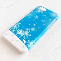 SNOW iPhoneケース スマホケース 全機種対応 iPhone13 星 雪 冬 4枚目の画像