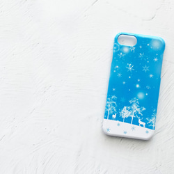 SNOW iPhone 手機殼 智能手機殼 兼容所有 iPhone13 Star Snow Winter 第5張的照片