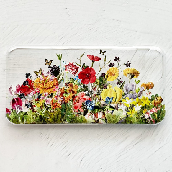 植物圖案 iPhone 手機殼（透明）Hard Case Smartphone Case / Floral iPhone14 第2張的照片