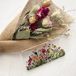 植物圖案 iPhone 手機殼（透明）Hard Case Smartphone Case / Floral iPhone14 第3張的照片