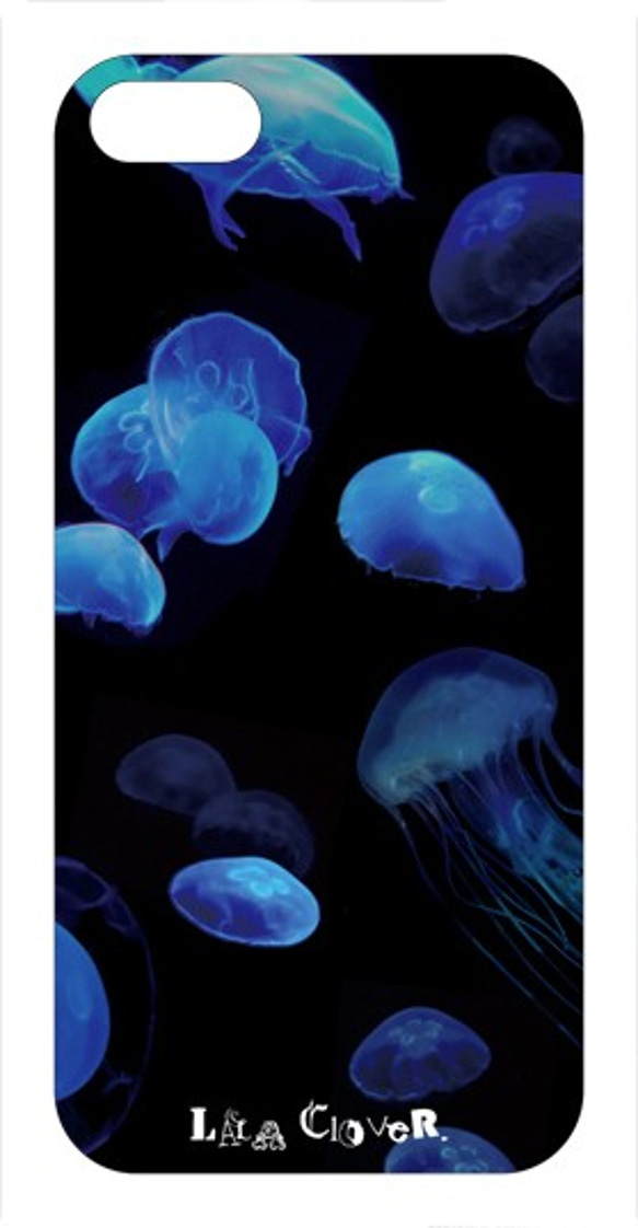 Jellyfish iPhone5 iPhone5Sケース  /クラゲ/海月 2枚目の画像