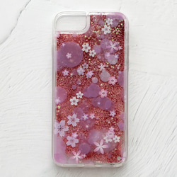 可輸入姓名 Sakura SAKURA COLORS iPhone 閃光手機殼 / iPhone13 第6張的照片