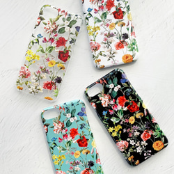 切花iPhone手機殼智能手機殼兼容所有型號花卉花卉圖案iPhone13 第1張的照片