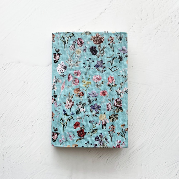 FLORAL FLOWER 薄荷色 Book Cover/Techo Cover (A6) Hobonichi Techo Co 第1張的照片