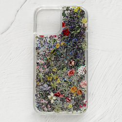 FLORAL FLOWER iPhone 閃光保護殼 / 花朵花卉圖案 iPhone13 第6張的照片