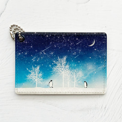 冬季星空卡包/通勤卡太空證卡包IC卡包 第4張的照片
